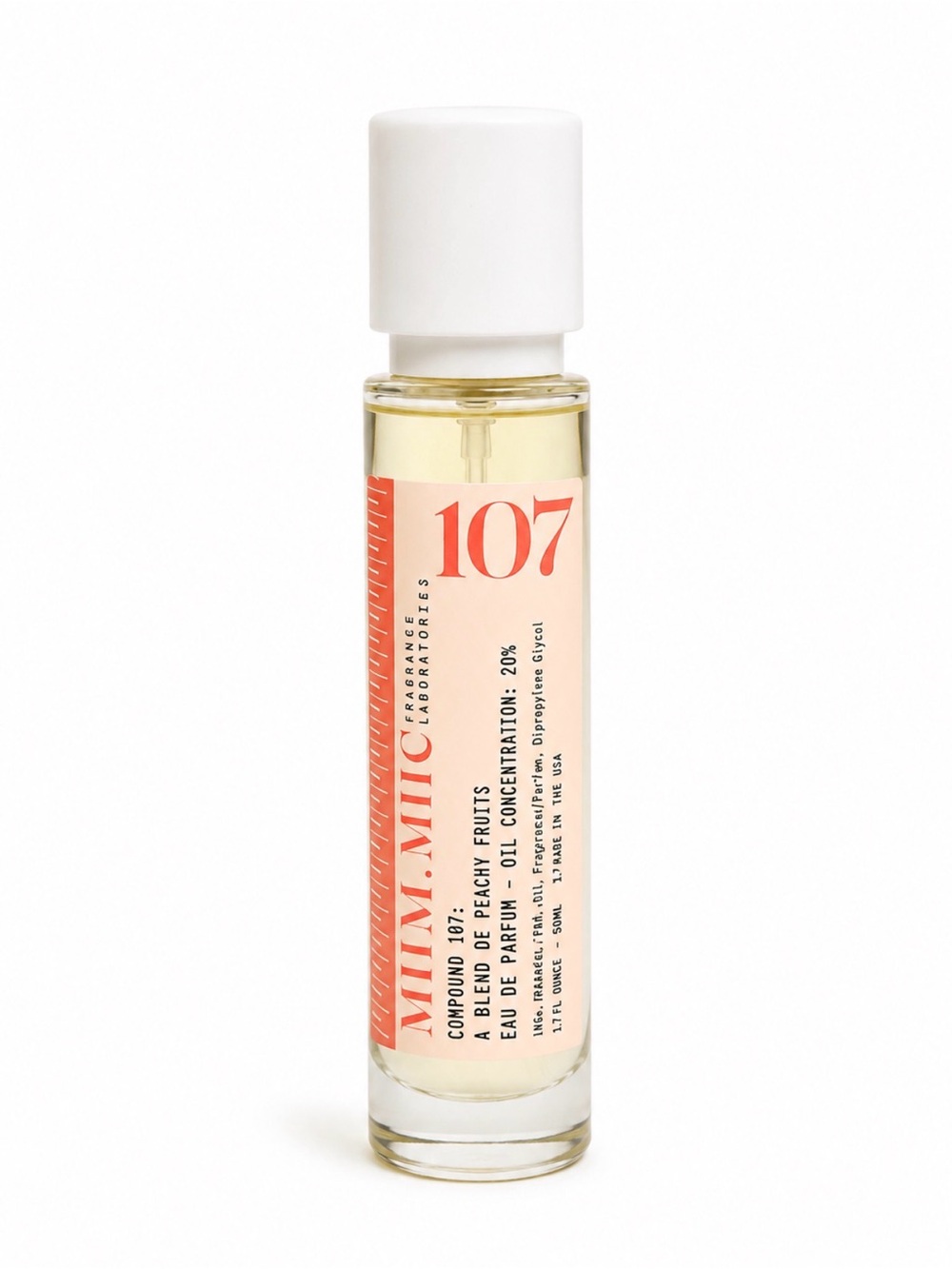 107 Peach Fruit Oil  spray- White Cap